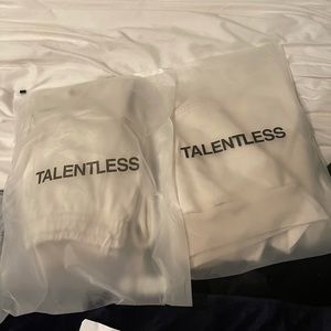Talentless bone colored sweat set